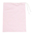 White-Pink - Side - Towel City Womens-Ladies Striped Long Pyjama Set