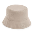 Sand - Front - Beechfield Childrens-Kids Organic Cotton Bucket Hat