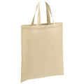 Natural - Front - Brand Lab Cotton Short Handle Shopper Bag