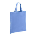 Denim - Front - Brand Lab Cotton Short Handle Shopper Bag