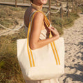 Natural-Amber - Back - Westford Mill EarthAware Organic Shoulder Bag