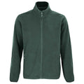 Forest Green - Front - SOLS Mens Factor Recycled Fleece Jacket