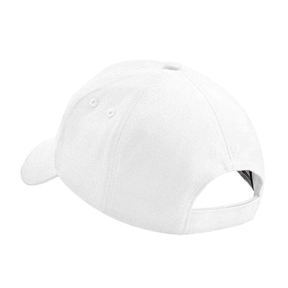 White - Back - Beechfield Ultimate Baseball Cap