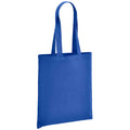 Royal Blue - Front - Brand Lab Organic Shopper Bag