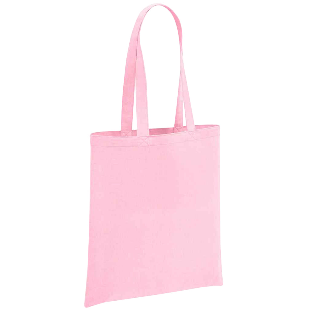 Light Pink - Front - Brand Lab Organic Shopper Bag