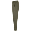 Khaki Green - Back - SOLS Unisex Adult Jumbo Organic Jogging Bottoms