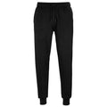 Black - Front - SOLS Unisex Adult Jumbo Organic Jogging Bottoms