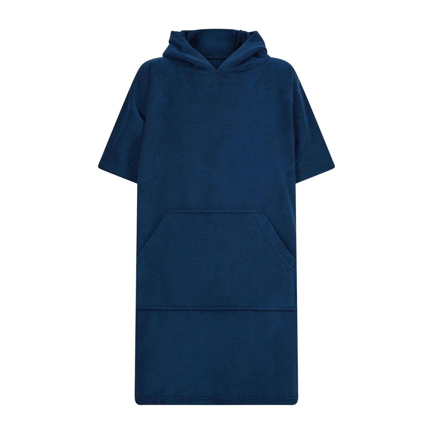 Navy - Front - Towel City Childrens-Kids Hooded Towel