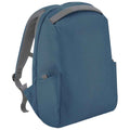 Slate Blue - Front - Quadra Project Recycled Backpack