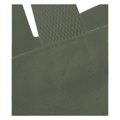Olive Green - Back - Westford Mill Canvas Oversized Tote Bag
