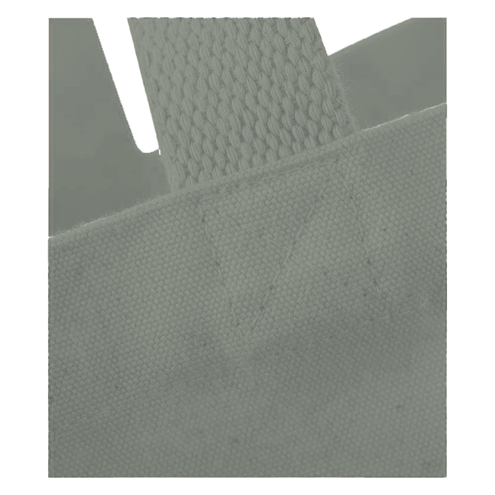 Dusty Green - Back - Westford Mill Canvas Oversized Tote Bag