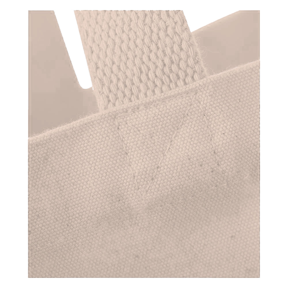 Peach - Back - Westford Mill Canvas Oversized Tote Bag