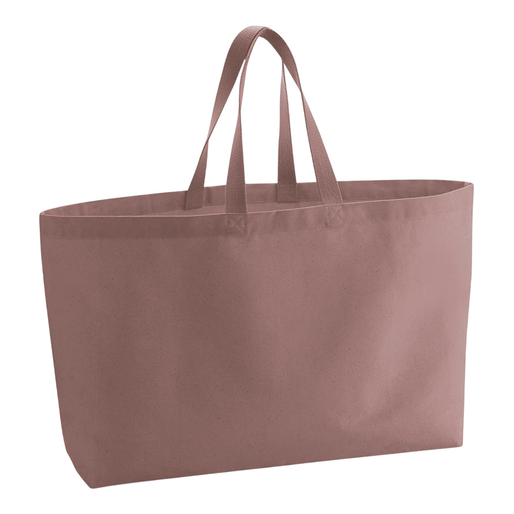 Rose - Front - Westford Mill Canvas Oversized Tote Bag