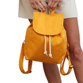 Amber - Back - Westford Mill EarthAware Organic Mini Backpack