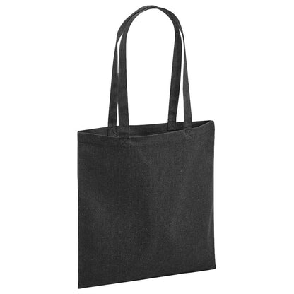 Black - Front - Westford Mill Revive Recycled Tote Bag