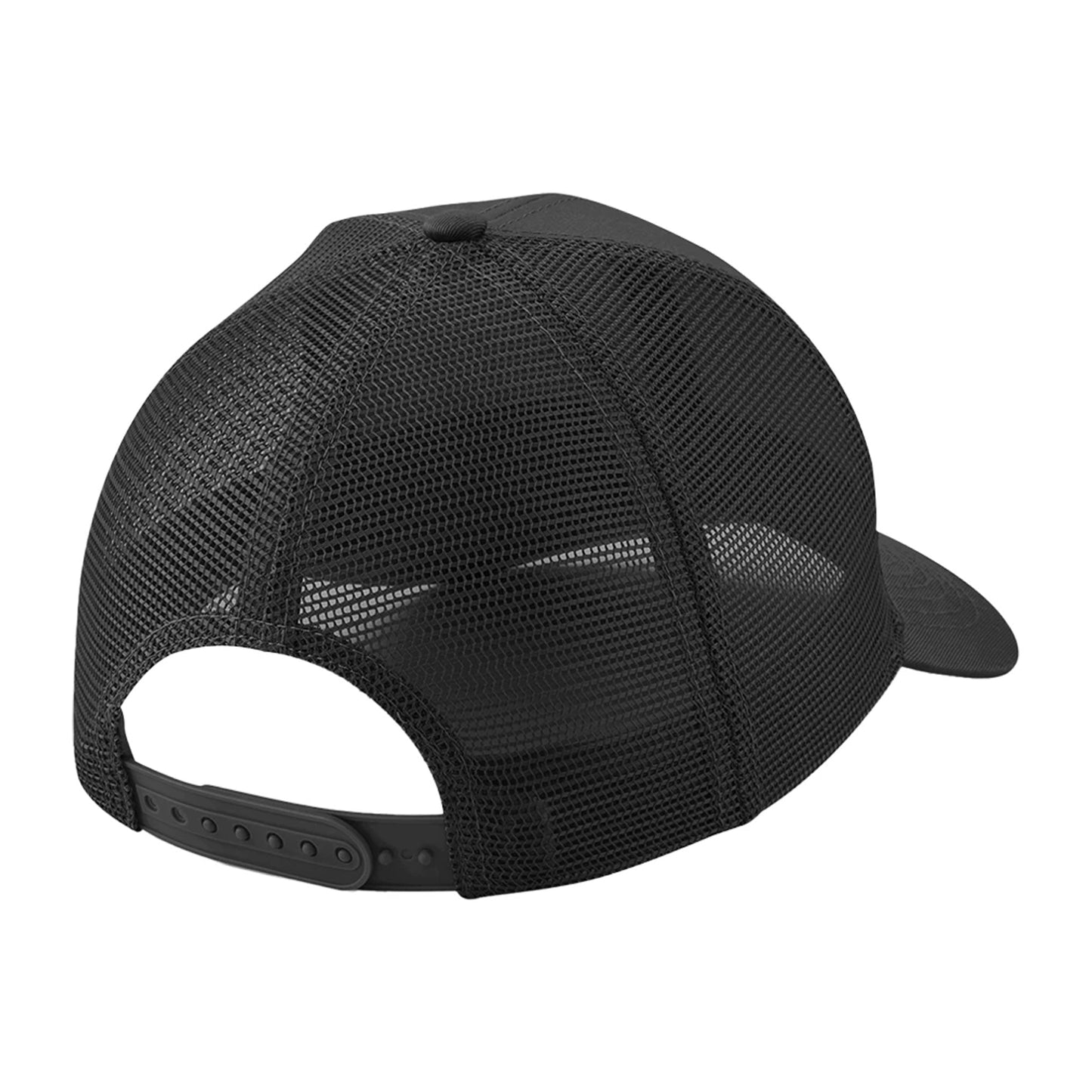 Black - Back - Beechfield Urbanwear Trucker Cap