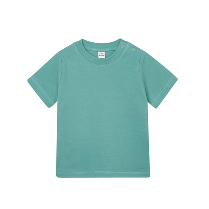 Sage Green - Front - Babybugz Baby T-Shirt