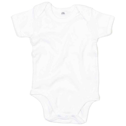 White - Front - Babybugz Baby Bodysuit