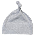 Heather Marl - Front - Babybugz Baby Winter Hat