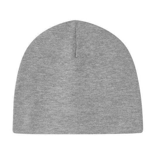 Heather Marl - Front - Babybugz Baby Winter Hat