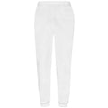 White - Front - Fruit of the Loom Mens Classic Elasticated Hem Jogging Bottoms