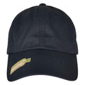 Navy - Front - Flexfit Dad Recycled Polyester Baseball Cap