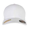 White - Side - Flexfit Recycled Polyester Baseball Cap