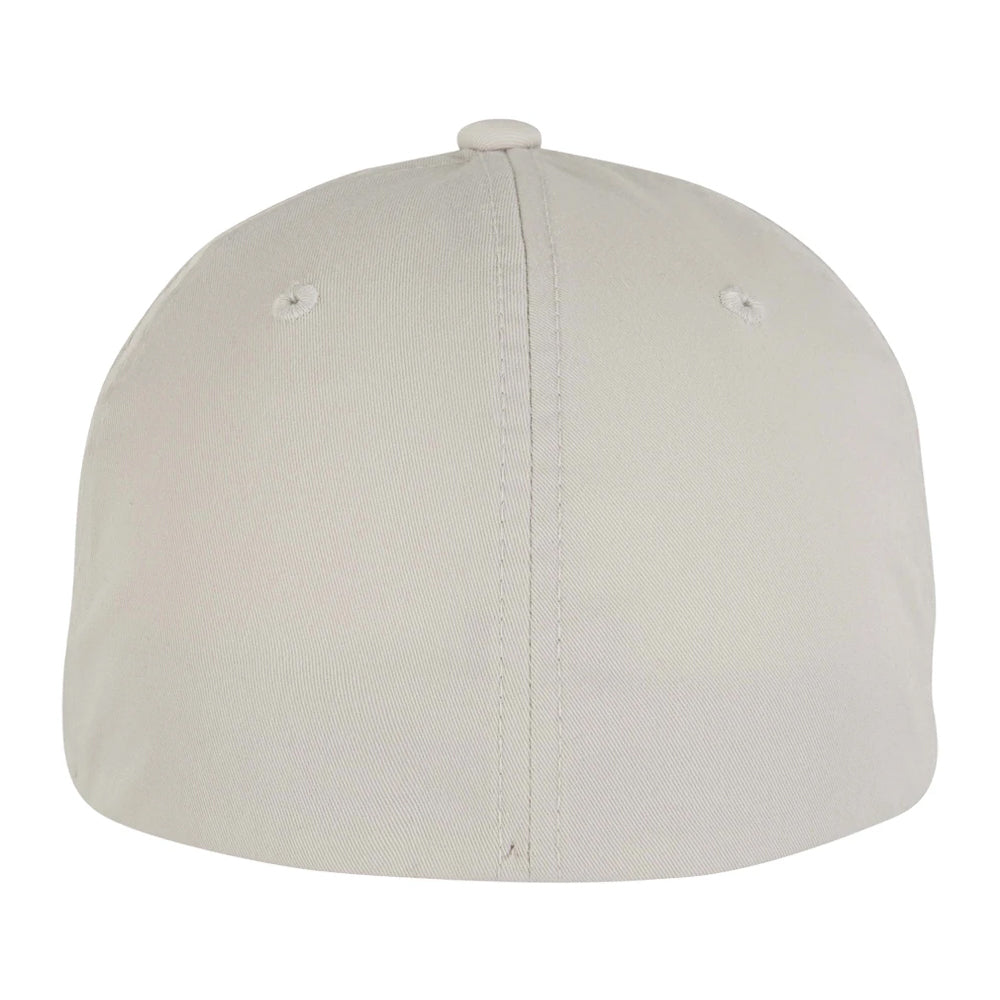 Beige - Back - Flexfit Recycled Polyester Baseball Cap