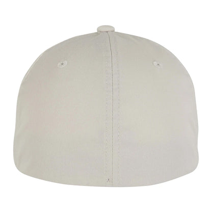 Beige - Back - Flexfit Recycled Polyester Baseball Cap