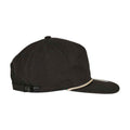 Black - Side - Flexfit Braided Baseball Cap