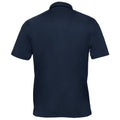 Navy - Back - Stormtech Mens Treeline Performance Polo Shirt