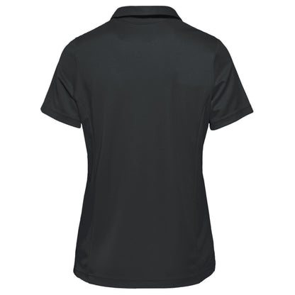 Black - Back - Stormtech Womens-Ladies Milano Sports Polo Shirt