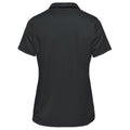 Black - Back - Stormtech Womens-Ladies Milano Sports Polo Shirt