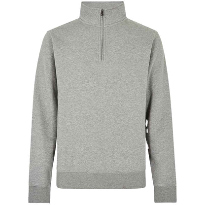 Heather Grey - Front - Kustom Kit Mens Sweatshirt