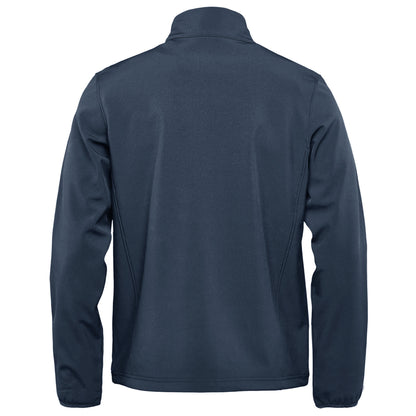 Navy - Back - Stormtech Mens Narvik Soft Shell Jacket