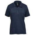 Navy - Front - Stormtech Womens-Ladies Camino Polo Shirt
