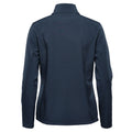 Navy - Back - Stormtech Womens-Ladies Narvik Soft Shell Jacket