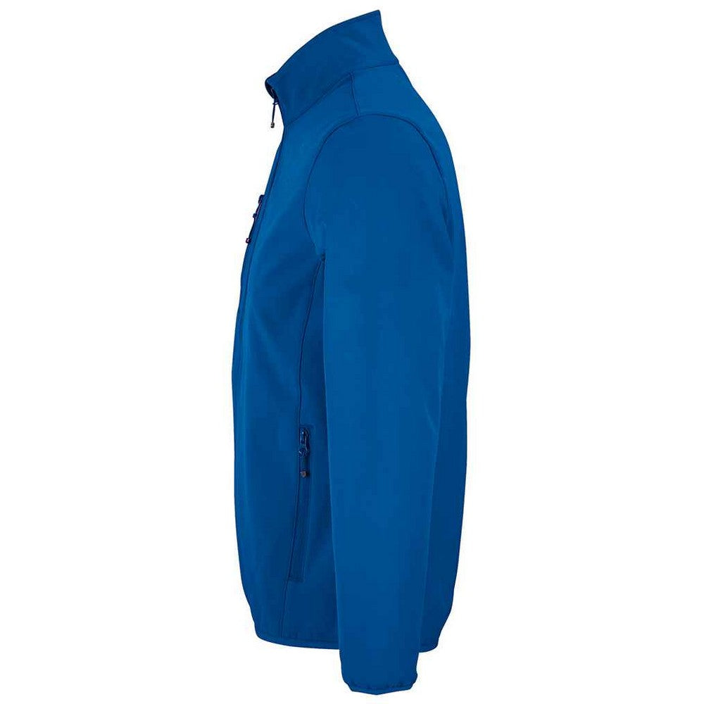 Royal Blue - Back - SOLS Mens Falcon Recycled Soft Shell Jacket