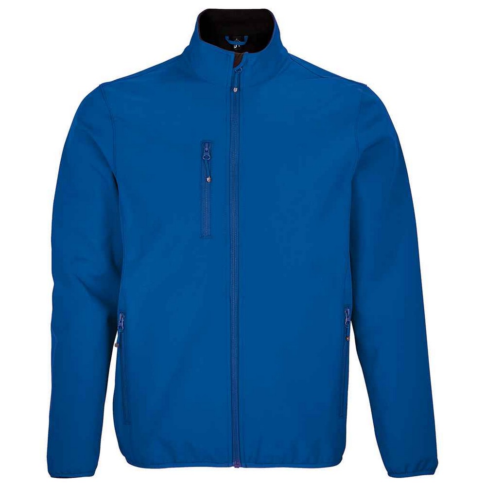 Royal Blue - Front - SOLS Mens Falcon Recycled Soft Shell Jacket