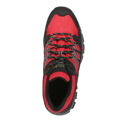Red-Black - Pack Shot - Regatta Unisex Adult Sandstone Safety Trainers