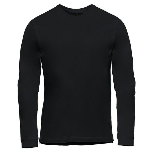 Black - Front - Stormtech Mens Equinox Long-Sleeved T-Shirt