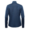 Dark Navy Heather - Back - Stormtech Womens-Ladies Treeline Heather Fleece Top