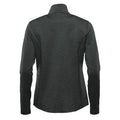 Black Heather - Back - Stormtech Womens-Ladies Treeline Heather Fleece Top
