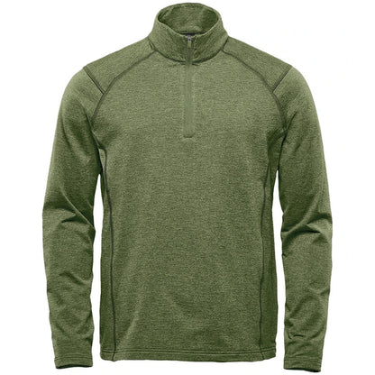 Sage Green Heather - Front - Stormtech Mens Treeline Heather Fleece Top