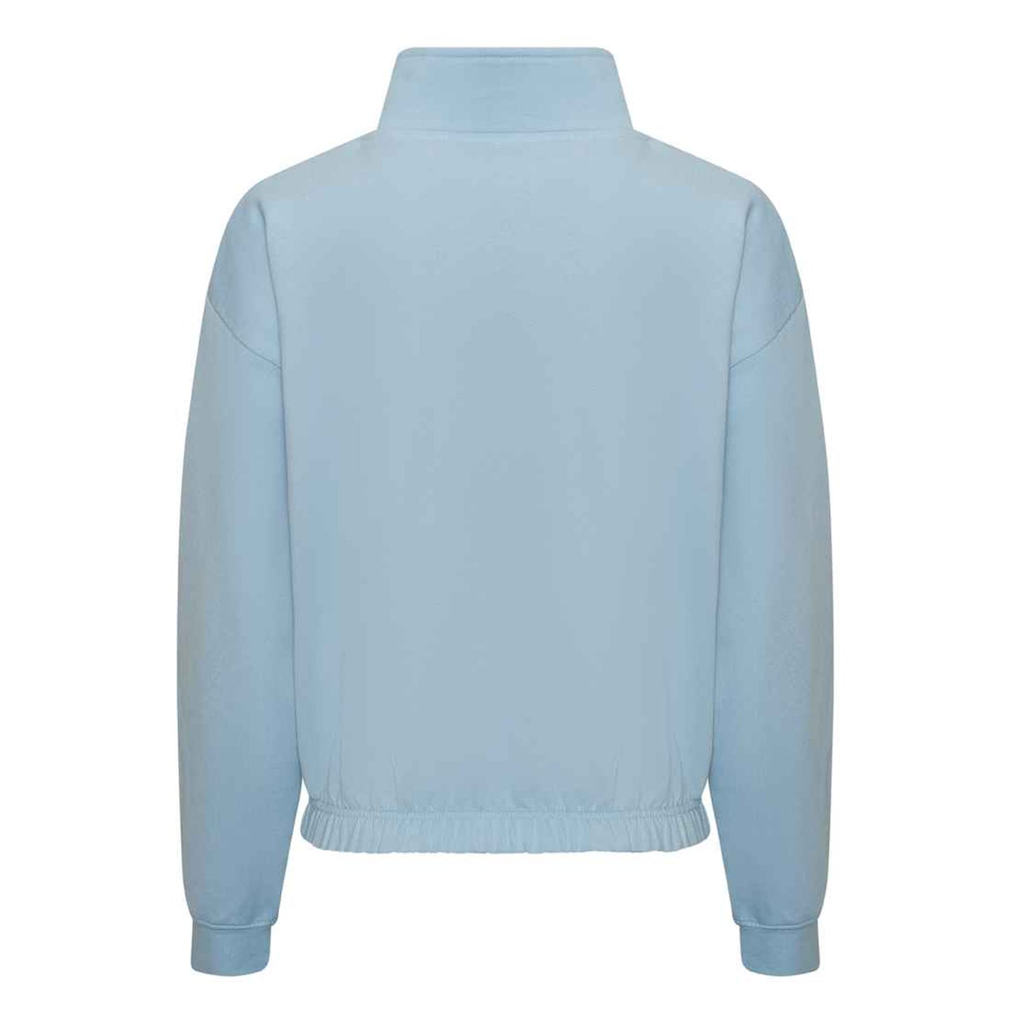Sky Blue - Back - Awdis Womens-Ladies Cropped Sweatshirt