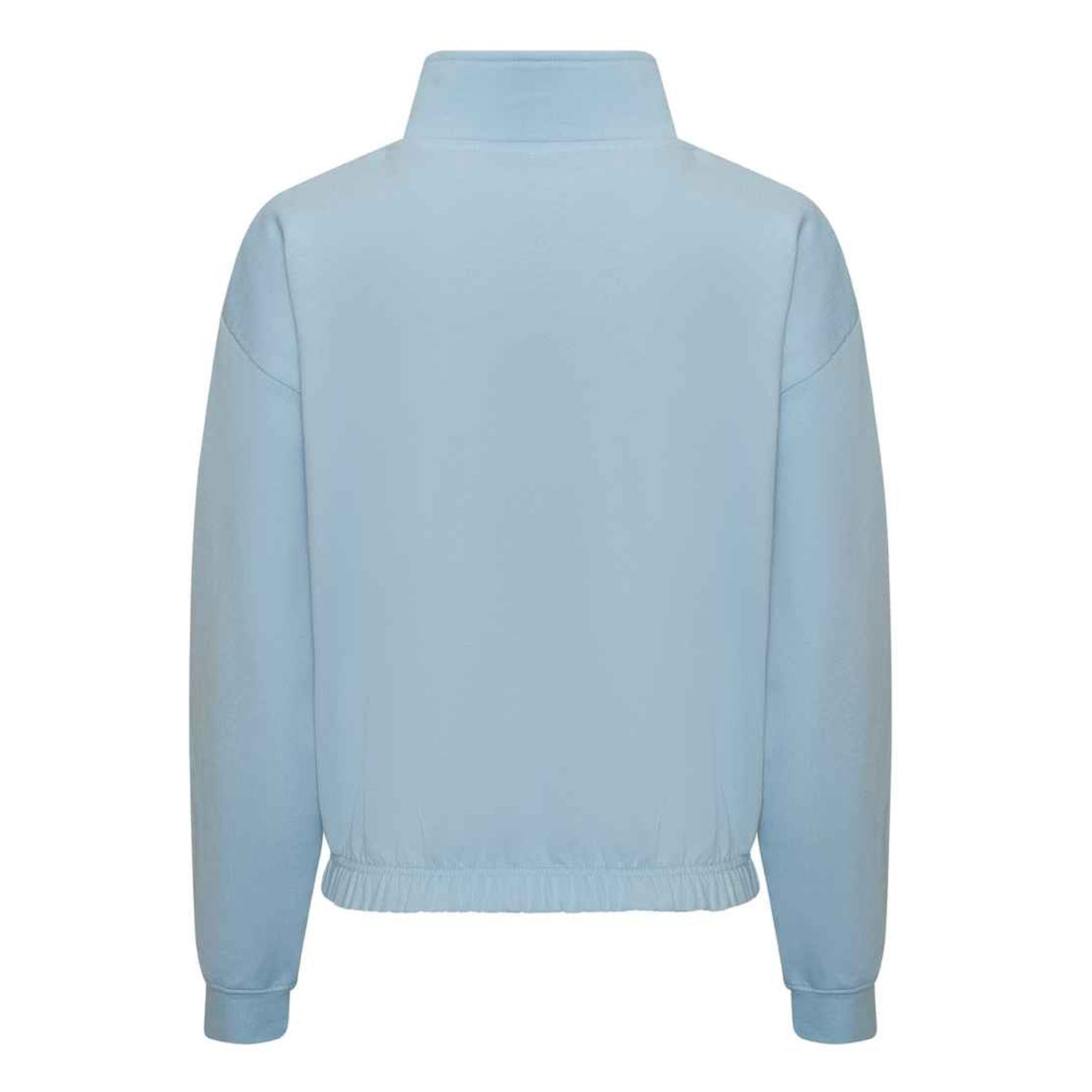 Sky Blue - Back - Awdis Womens-Ladies Cropped Sweatshirt