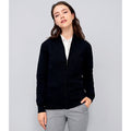 Black - Lifestyle - SOLS Womens-Ladies Gordon Full Zip Cardigan