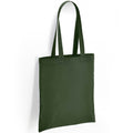 Forest - Front - Brand Lab Cotton Long Handle 10L Tote Bag