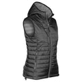 Black-Charcoal - Side - Stormtech Womens-Ladies Gravity Body Warmer