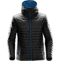 Black-Marine Blue - Front - Stormtech Mens Gravity Thermal Padded Jacket